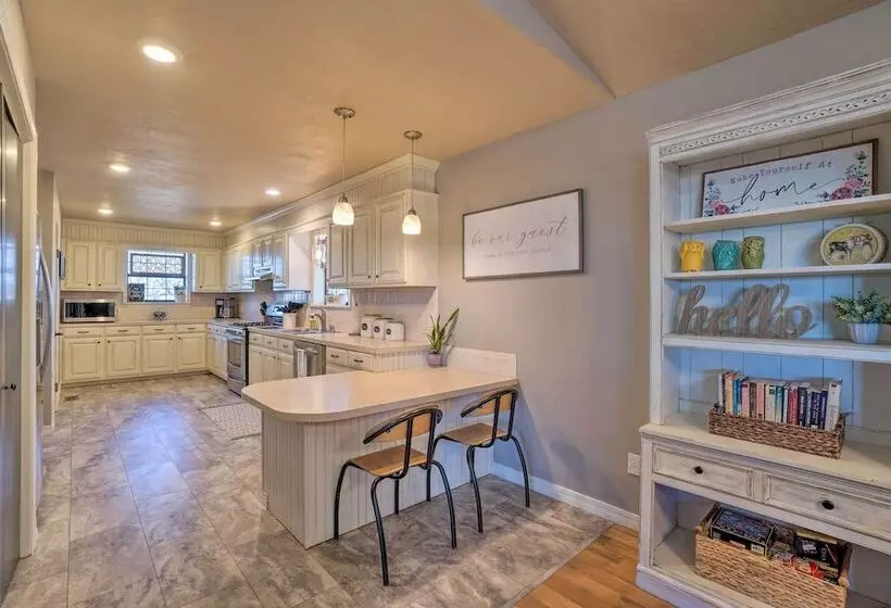 Spacious Omaha House W/ Deck & Mountain Views!