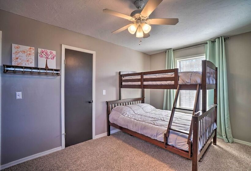 Spacious Omaha House W/ Deck & Mountain Views!