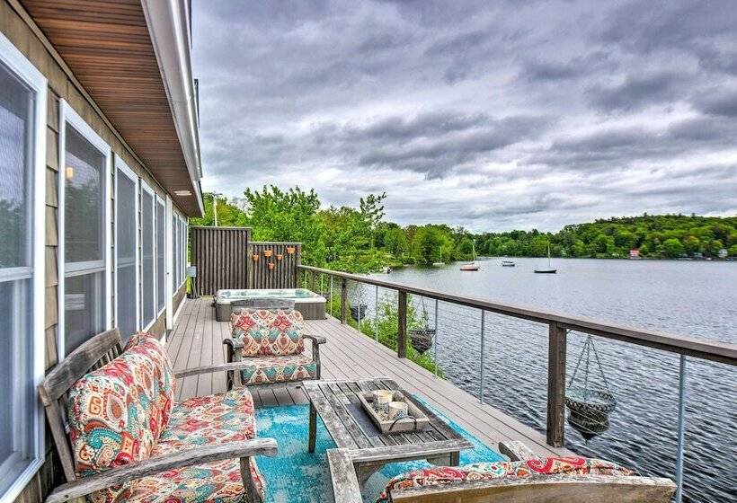 Stunning Enfield Home W/ Deck & Boat Dock!