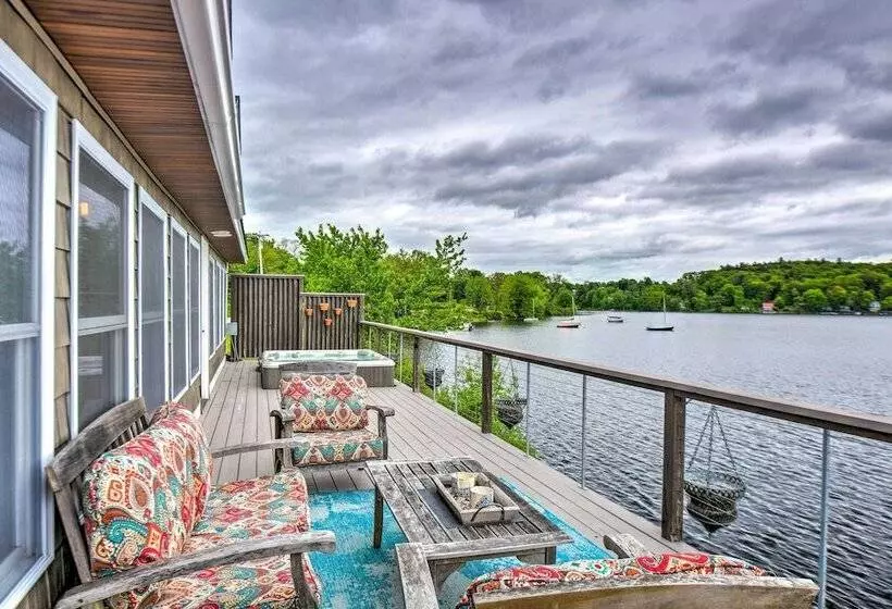 Stunning Enfield Home W/ Deck & Boat Dock!
