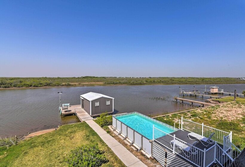 Waterfront Sargent House W/ Sparkling Pool!