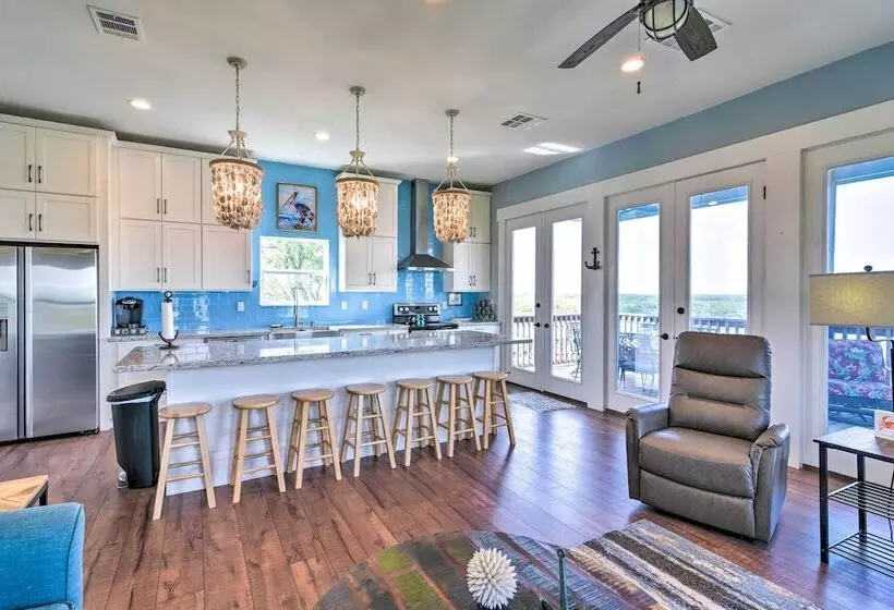 Waterfront Sargent House W/ Sparkling Pool!