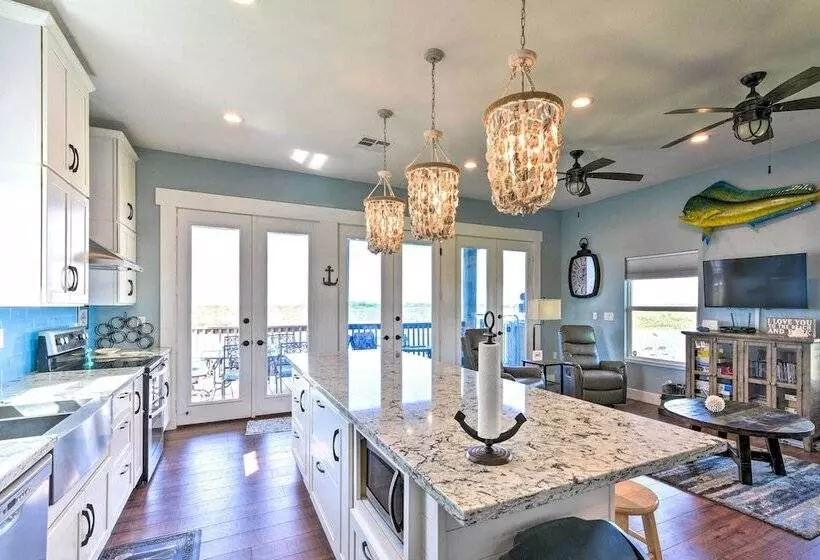 Waterfront Sargent House W/ Sparkling Pool!