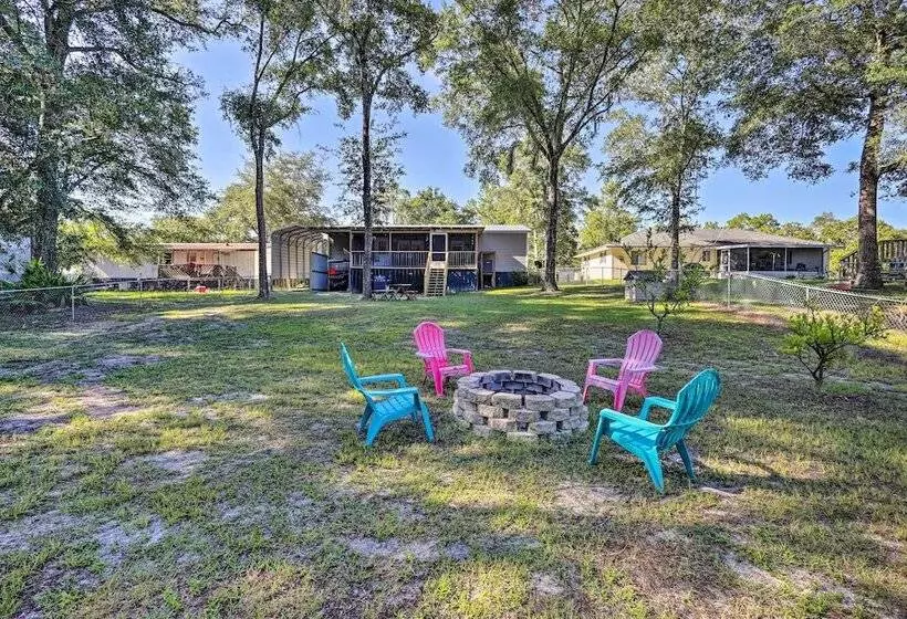 Cozy Steinhatchee House W/ Fire Pit & Grill!