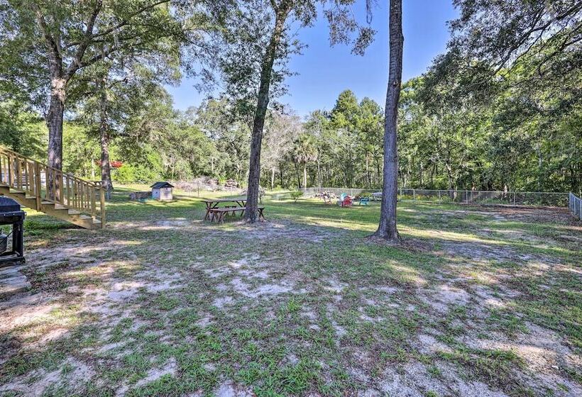 Cozy Steinhatchee House W/ Fire Pit & Grill!