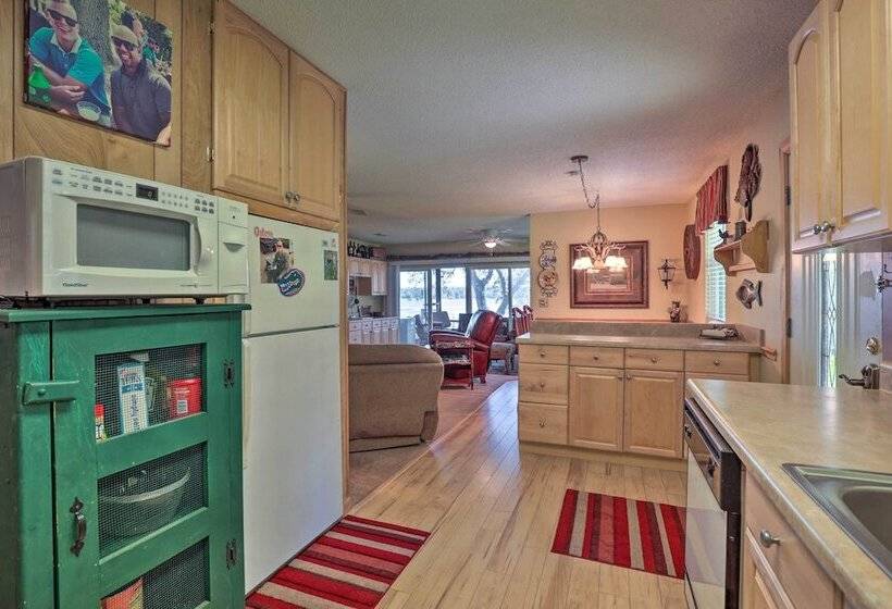 Keystone Heights Lakefront Cabin Fire Pit, Grill