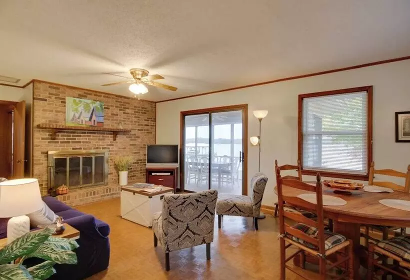 Lakefront House W/ Boat Ramp, Dock & Sunset Views!