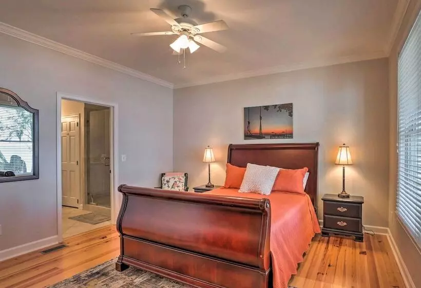 Lakefront Retreat W/ Game Room & Private Dock!