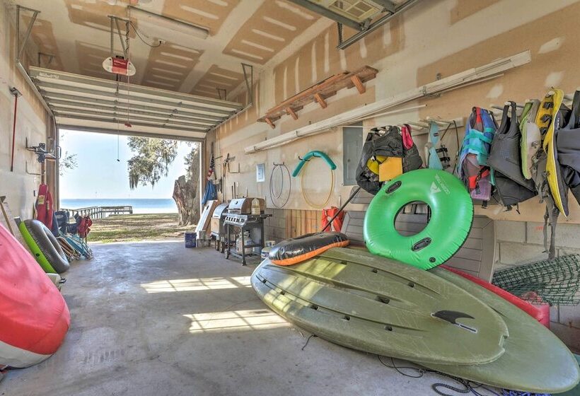 Lakefront Retreat W/ Game Room & Private Dock!