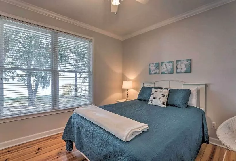 Lakefront Retreat W/ Game Room & Private Dock!