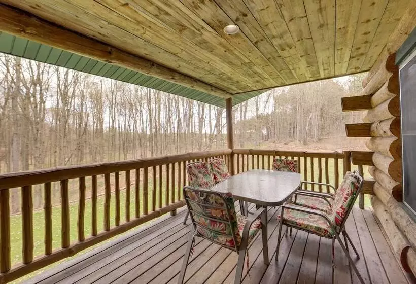 Rustic Tustin Cabin On 7 Acres W/ Fire Pit & Porch