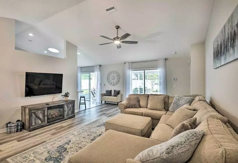 Palm Coast Retreat W/ Lanai < 8 Mi To Beach!