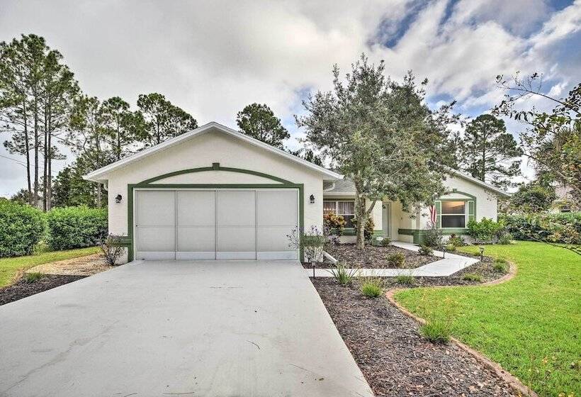 Palm Coast Retreat W/ Lanai < 8 Mi To Beach!