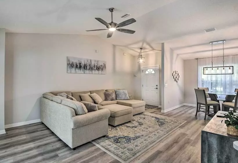 Palm Coast Retreat W/ Lanai < 8 Mi To Beach!