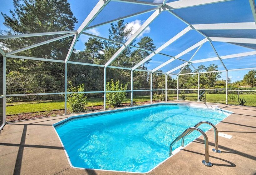 Pet Friendly Ocala Escape W/ Private Pool & Yard!