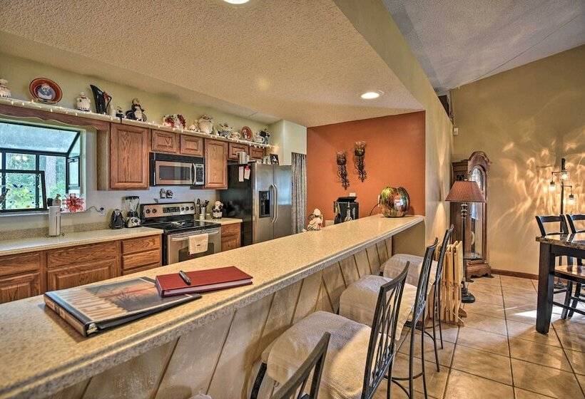 Pirate Cove  Home In Welaka: Dock & River Access!