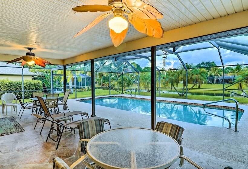 Waterfront Port St Lucie Home W/ Lanai & Pool