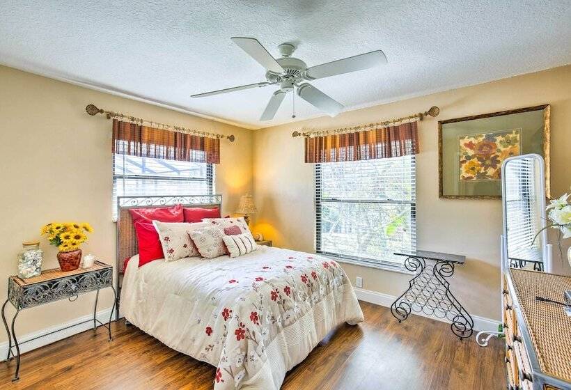 Tropical Apollo Beach House W/ Pool & Dock!