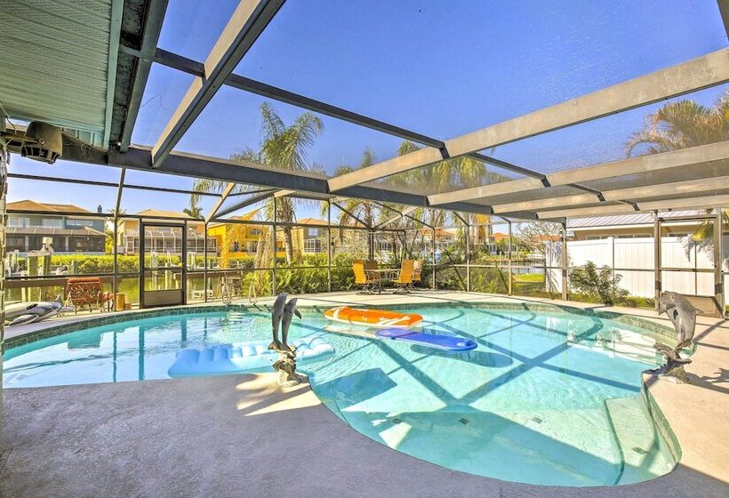 Tropical Apollo Beach House W/ Pool & Dock!