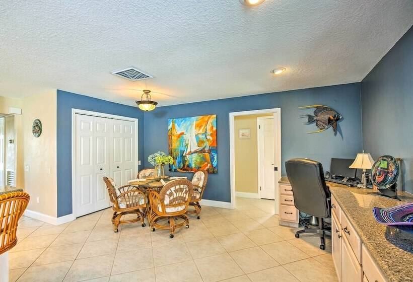 Tropical Apollo Beach House W/ Pool & Dock!