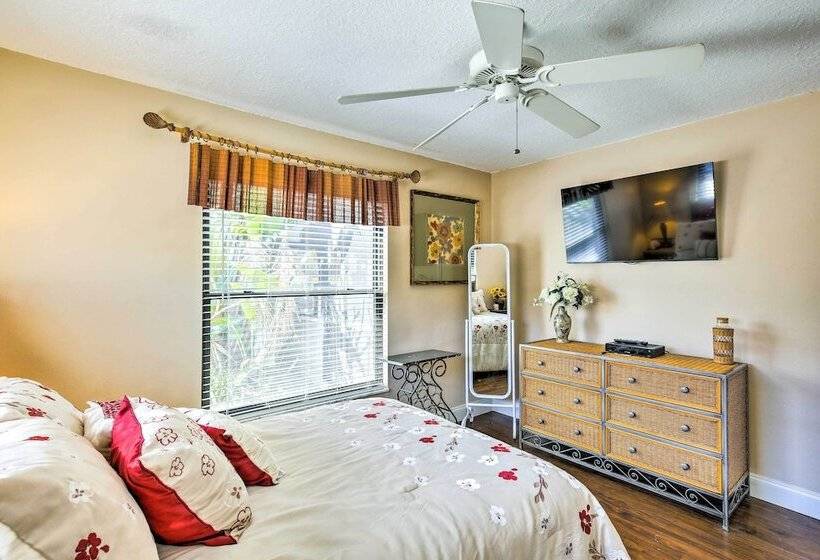 Tropical Apollo Beach House W/ Pool & Dock!