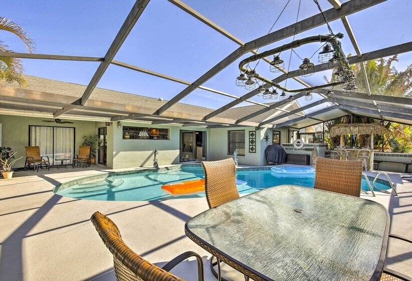 Tropical Apollo Beach House W/ Pool & Dock!