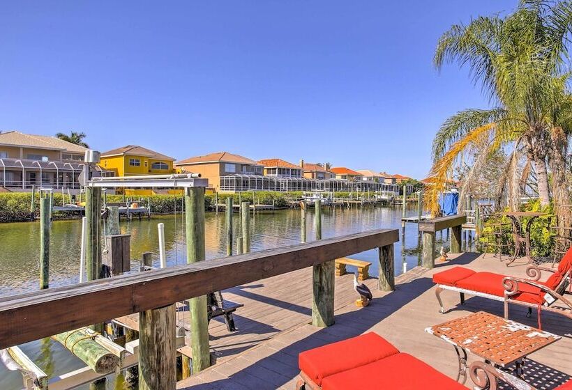 Tropical Apollo Beach House W/ Pool & Dock!