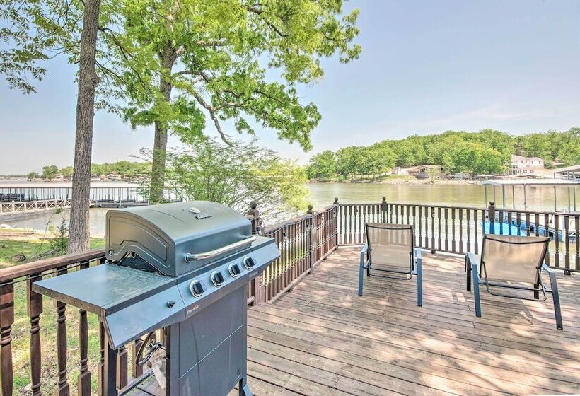 Private Dock: Home On Lake Of The Ozarks