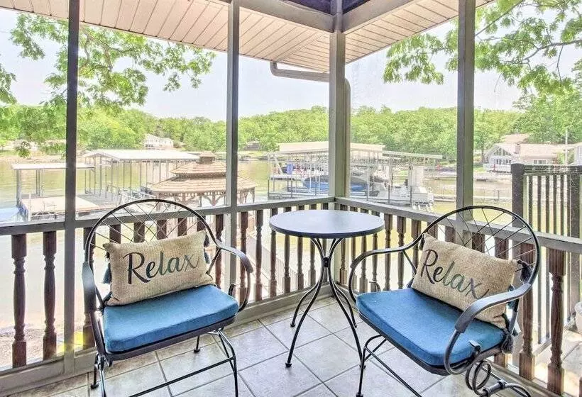 Private Dock: Home On Lake Of The Ozarks