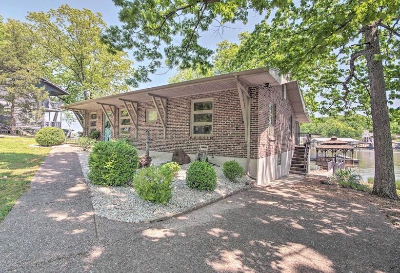 Private Dock: Home On Lake Of The Ozarks