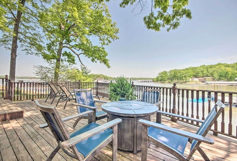 Private Dock: Home On Lake Of The Ozarks