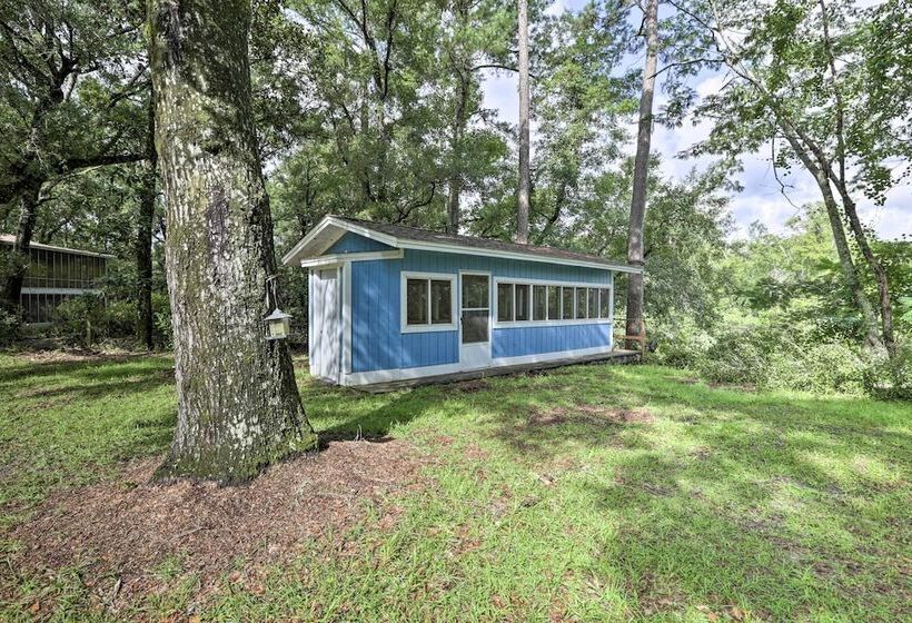 Waterfront Sopchoppy Hideaway W/ 2 Kayaks!