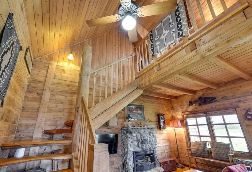 Private Hot Tub: Blue Sky Cabin In Sequim