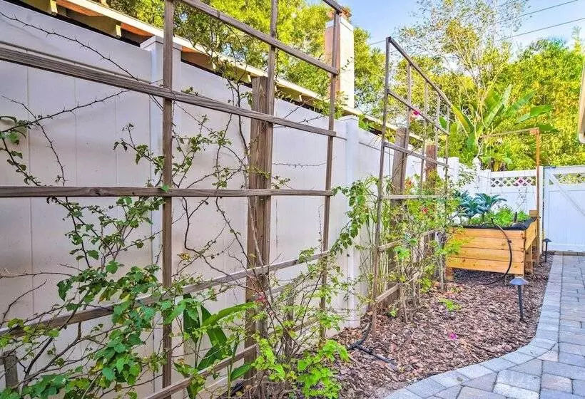Bright St Petersburg Home W/ Pergola & Garden