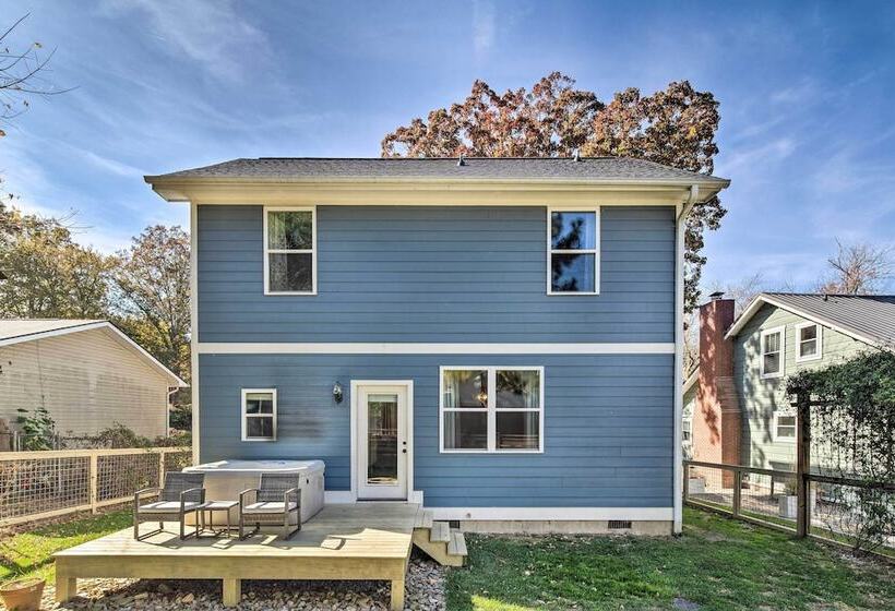 Charming Asheville House W/ Private Hot Tub!