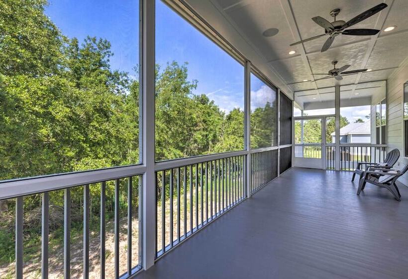 Coastal Waveland House 1/2 Block To Pub Beach