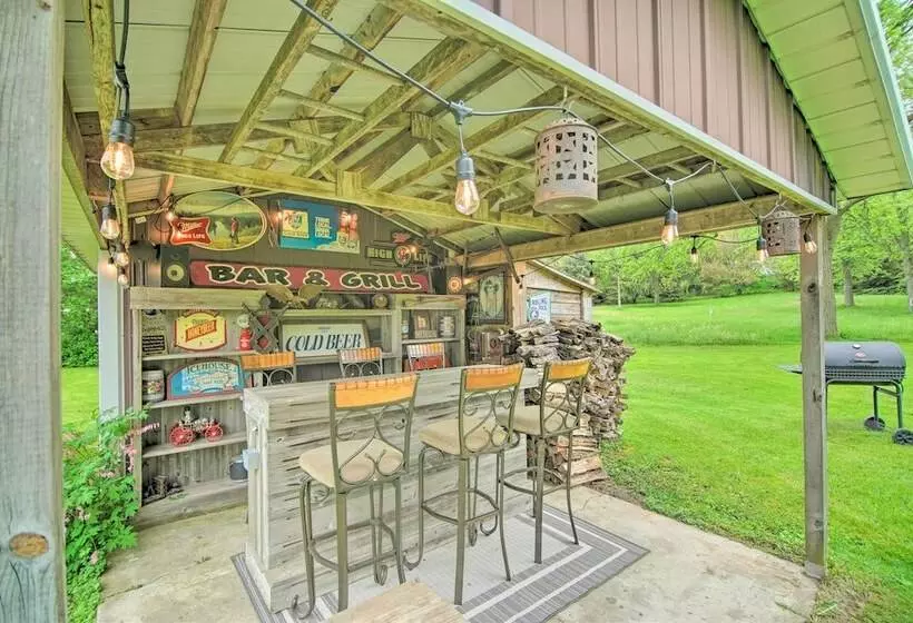 Inviting Twin Lakes Home W/ Indoor + Outdoor Bars!