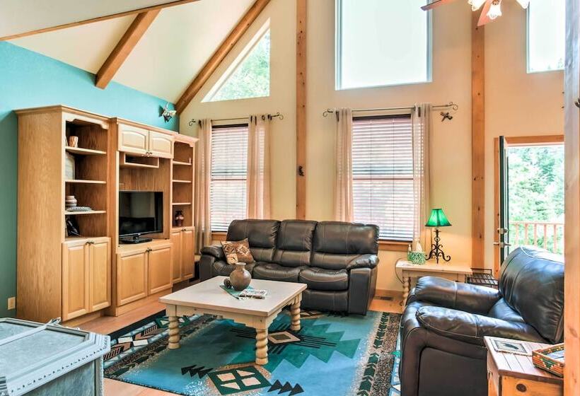 Cloudcroft Home W/ Spacious Stargazing Deck!