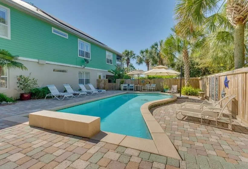 Santa Rosa Beach Home W/ Pool, Hot Tub & Golf Cart