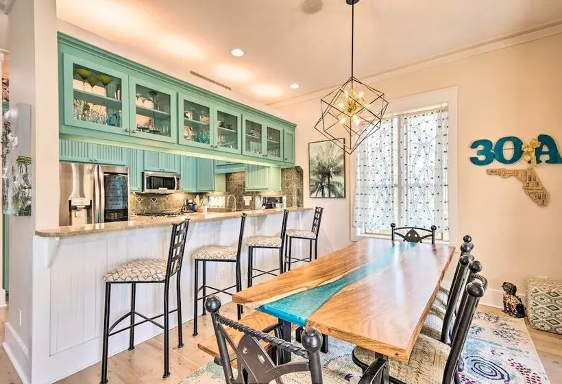 Santa Rosa Beach Home W/ Pool, Hot Tub & Golf Cart