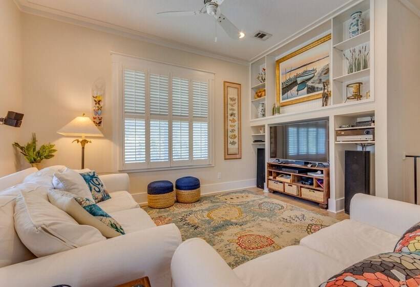 Santa Rosa Beach Home W/ Pool, Hot Tub & Golf Cart