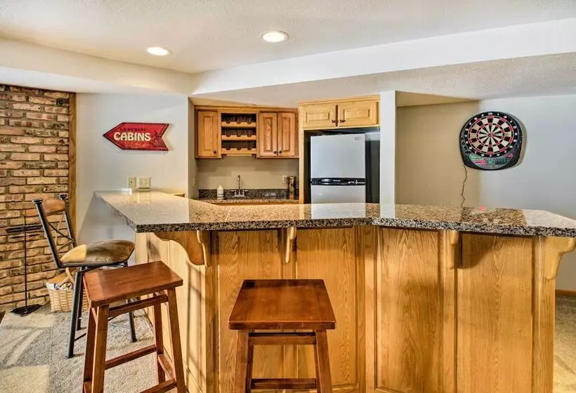 Waterfront Gull Lake W/ Dock: Family Friendly!