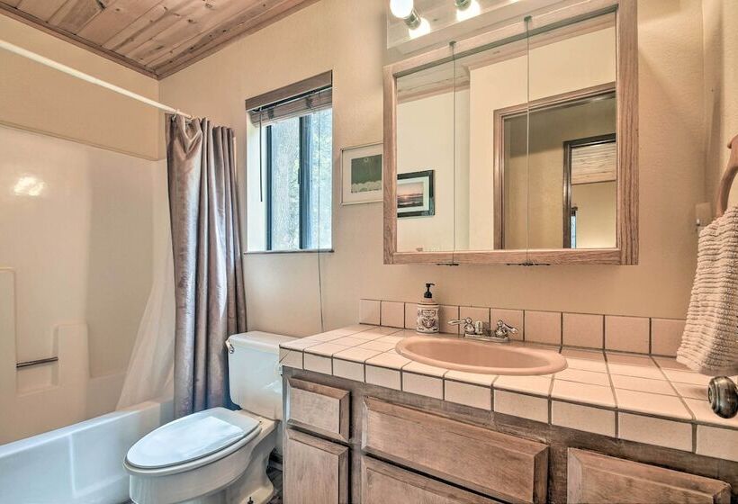 Updated  Tree House  Pine Mtn Club Cabin By Trails