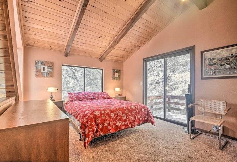 Updated  Tree House  Pine Mtn Club Cabin By Trails