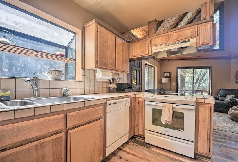 Updated  Tree House  Pine Mtn Club Cabin By Trails