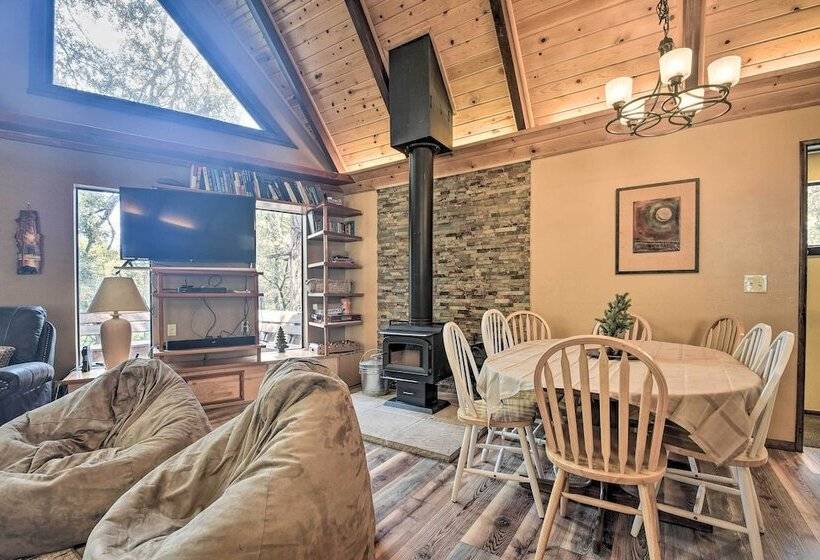 Updated  Tree House  Pine Mtn Club Cabin By Trails