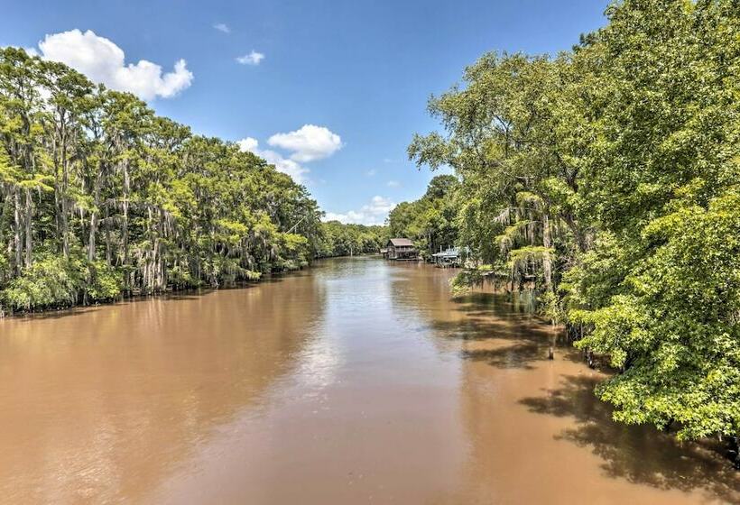 Waterfront Karnack Home W/ Boathouse & Deck!