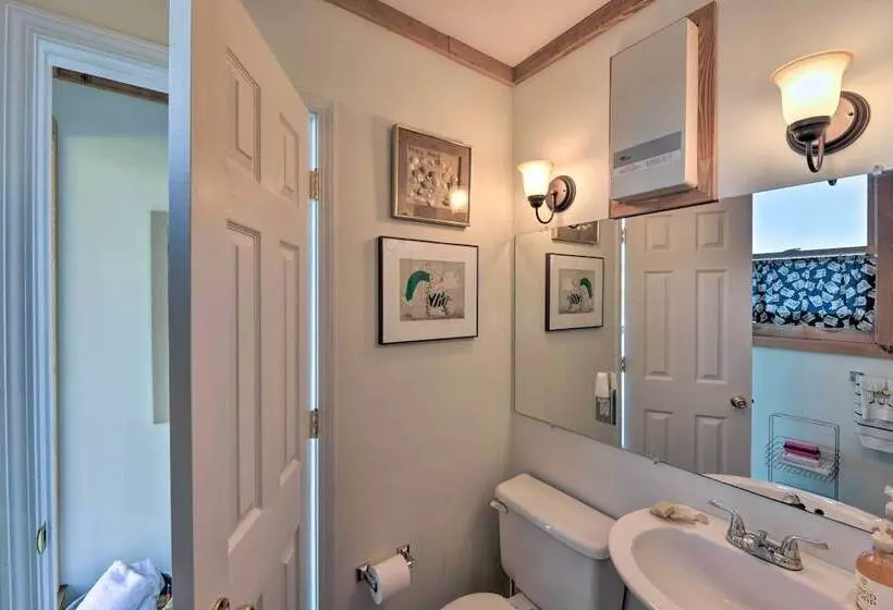 Waterside Belhaven House & Cottage W/ Porch & Dock