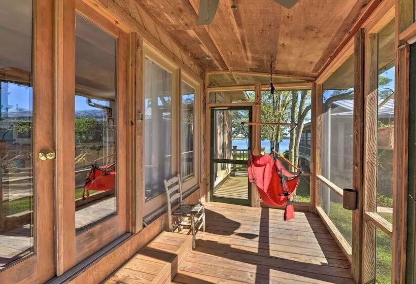 Waterside Belhaven House & Cottage W/ Porch & Dock