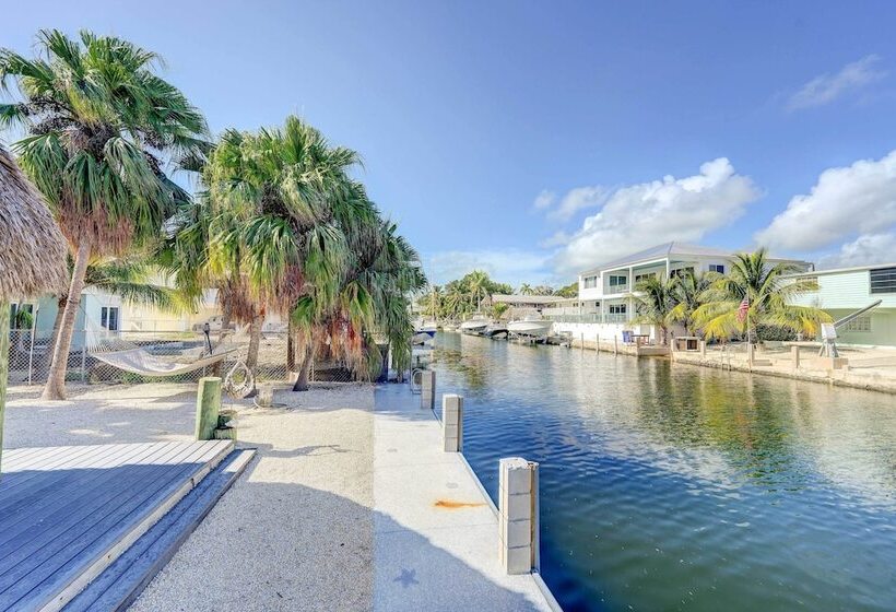 Canal Front Florida Keys Home W/ Dock!